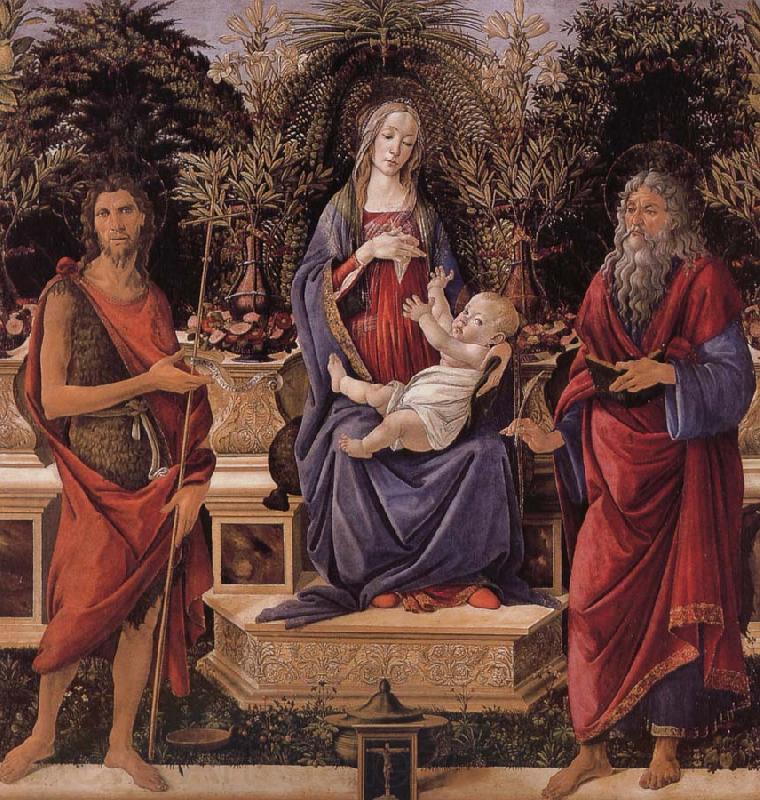 Sandro Botticelli Our Lady of subgraph Spain oil painting art